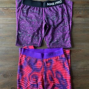 Girls Nike Pro Leggings